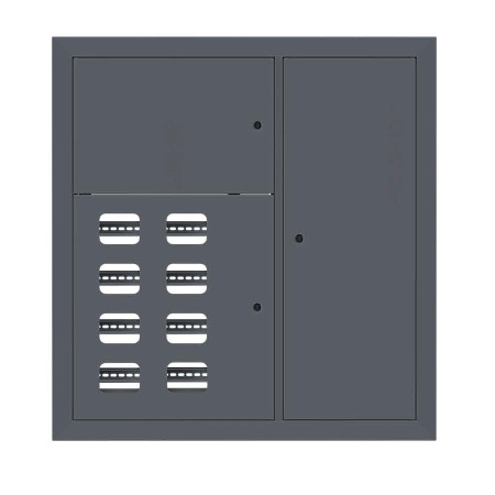 Щит этажный 8 кв, RAL7016 (1000х950х150) PROxima EKF