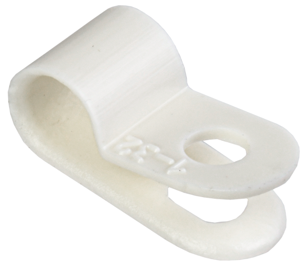 Скоба крепежная 5мм нейлоновая белая (50шт) IEK Скоба крепежная 5мм нейлоновая белая (50шт) IEK