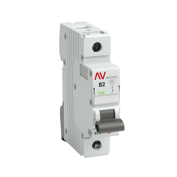 Выключатель автоматический ВА МОД 1П 2А В 10кА Averes EKF