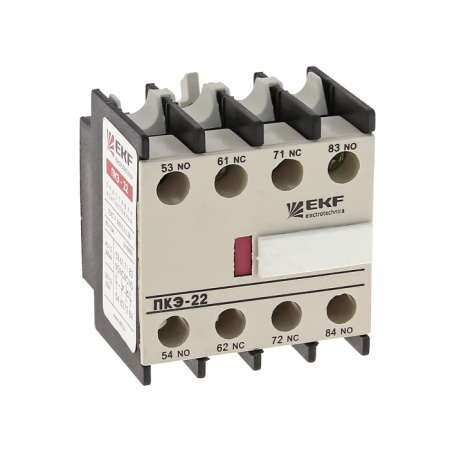 Приставка контактная ПКЭ-22 2NO+2NC PROxima EKF