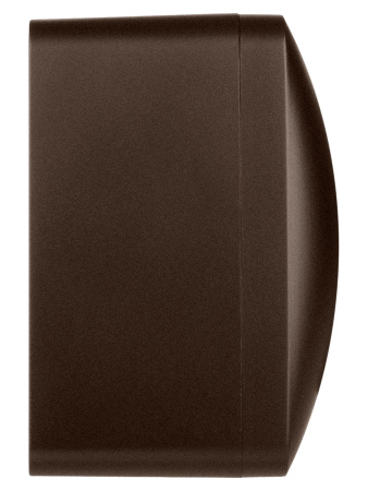 Розетка 2П+3 открытой установки IP54 16А с прозрачной крышкой шоколад "Селигер" TDM