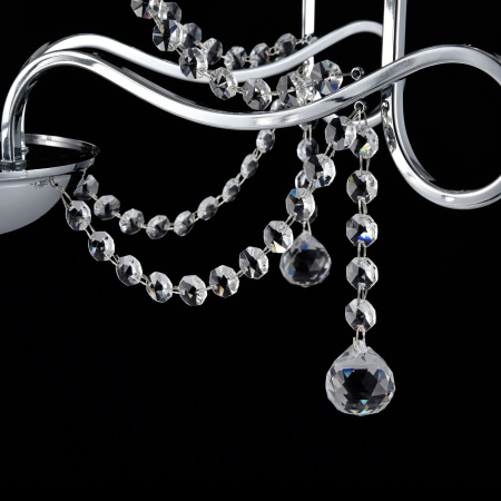 Люстра 5*E14 40Вт Хром IP20 Morel FR2907-PL-05-CH Freya