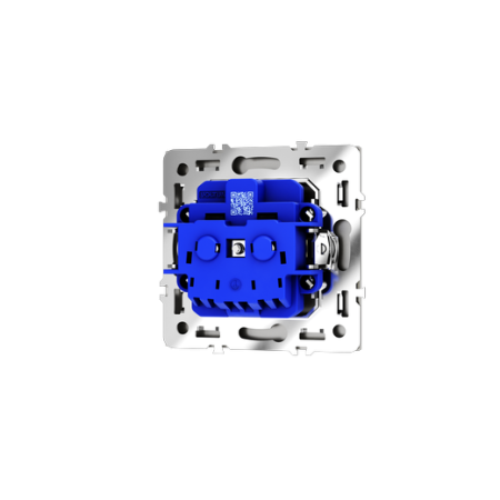 Розетка встраиваемая Voltum S70 с заземлением 16А, (шелк)