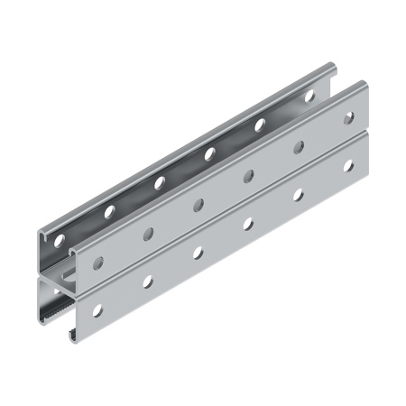 Профиль STRUT двойной HDZ ПСД-41х41х600 (2,5мм) Промрукав