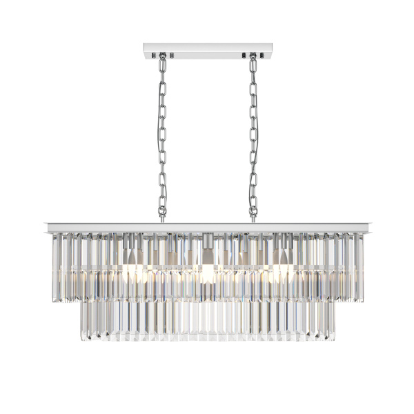 Подвесной светильник 8*E14 40Вт Хром IP20 Revero MOD085PL-08CH Maytoni