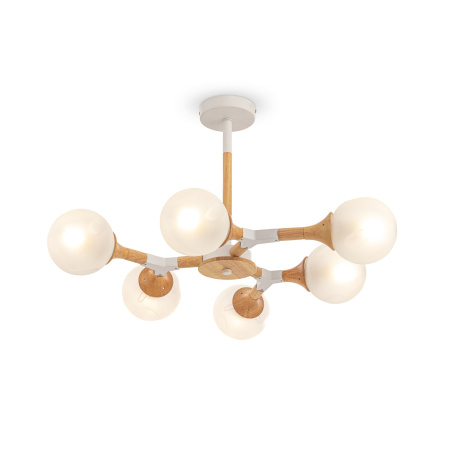 Потолочный светильник 6*E27 60Вт Белый IP20 Amy FR5105CL-06W Freya