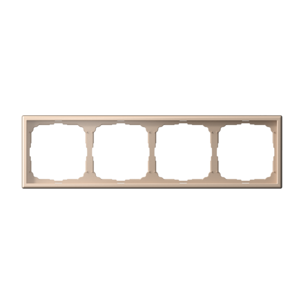 ARTGALLERY 4-постовая РАМКА, универсальная, ПЕСОЧНЫЙ Systeme Electric