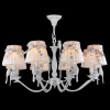 Люстра 8*E14 40Вт Белый Антик IP20 Bird ARM013-08-W Maytoni