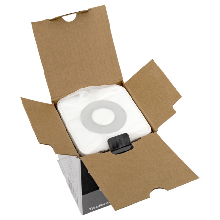 Удлинитель "Куб" 2 гнезда 2USB 2,4А+Type C + Ночник 1,3 метра 1мм2 EKF