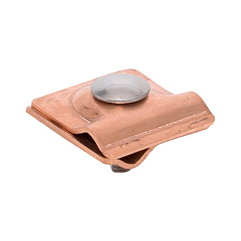 Зажим прута универсальный (пластина 45x45мм) Cu PROxima EKF