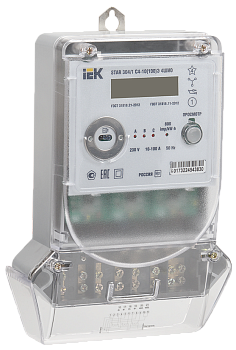 Счетчик электрической энергии трехфазный многотарифный STAR 304/1 С4-10(100)Э 4ШИО IEK