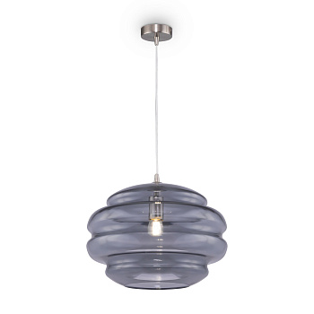 Подвесной светильник 1*E27 60Вт Никель IP20 Ruche P078PL-01SG Maytoni