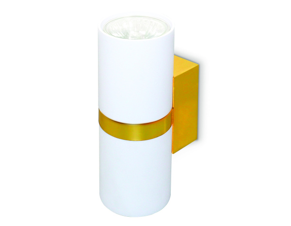 Настенный светильник FW242/2 WH/GD белый/золото GU10*2 max 12W 155*60*76 Ambrella Light