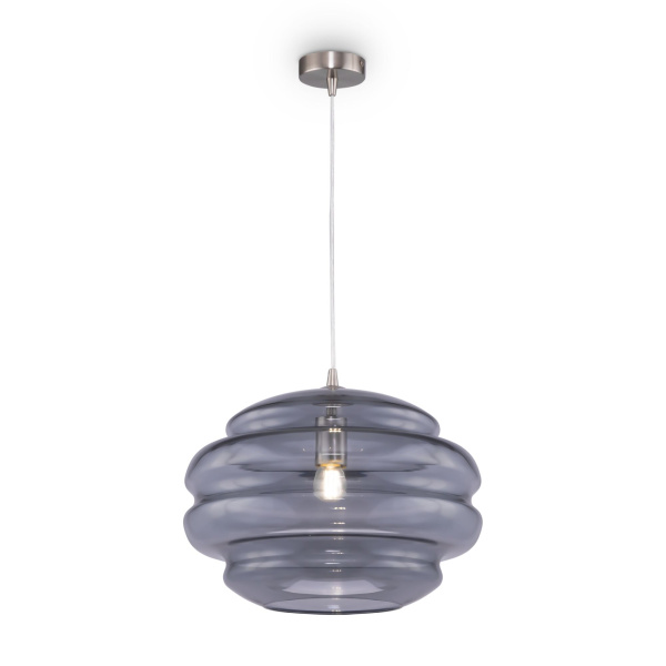 Подвесной светильник 1*E27 60Вт Никель IP20 Ruche P078PL-01SG Maytoni