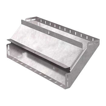 Угол вертикальный внутренний 90 градусов с крышкой Стандарт 600х100 Промрукав