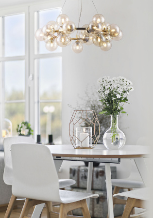 Подвесной светильник 25*G9 28Вт Золото IP65 Dallas MOD548PL-25G Maytoni