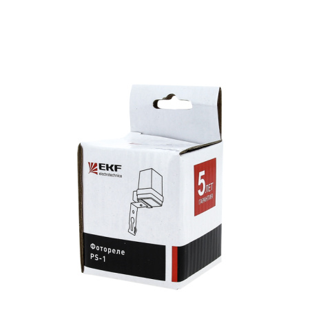 Фотореле PS-1 6А 1200Вт IP44 PROxima EKF