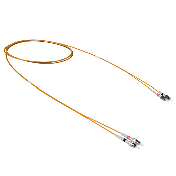 Оптический коммутационный шнур Duplex ST-UPC/ST-UPC, 50/125 OM2, 5 м DKC
