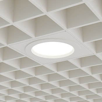 Светильник светодиодный ДВО LEDdownlight встр.круг 35Вт 4000К 001 228х45х210 IP54 АСТЗ