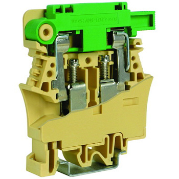 FPL.10/C48, держатель предохранителя 10кв.мм бежевый с LED 48В DKC