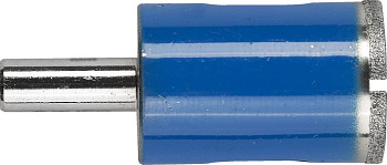 Сверло алмазное трубчатое для дрели d 22 мм по стеклу и керамике, Р100, цилиндрический хвостовик, Профессионал ЗУБР