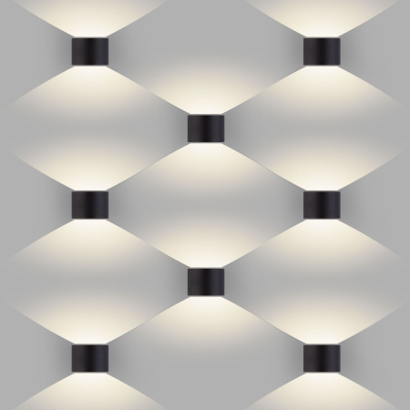 Уличный настенный светодиодный светильник 7Вт 4000К черный IP54 Blade (a038828) Elektrostandard