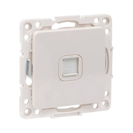 Стокгольм Механизм Розетки RJ-45 1-местной белый EKF