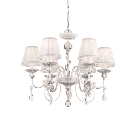 Люстра 6*E14 40Вт Белый с Серебром IP20 Elina ARM222-06-N Maytoni
