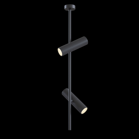 Потолочный светильник 2*GU10 50Вт Черный IP20 Elti C021CL-02B Technical