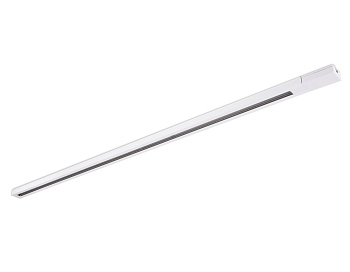 Трековый шинопровод GL7006 WH белый однофазный 2 м, с сетевым вводом и заглушкой Ambrella Light