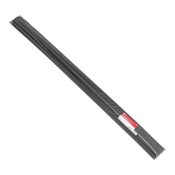 Термоусаживаемая трубка ТУТк с клеевым слоем нг 30/10 черная в отрезках по 1м PROxima EKF