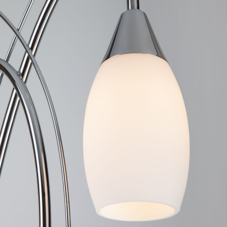 Напольный светильник 2*E14 40Вт хром IP20 Ginevra (22080/2F хром) Eurosvet