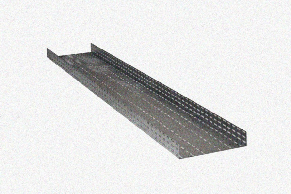 Лоток глухой ЛМГ 600х150х2000 УТ1,5, оцинкованный лист, S1,5