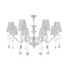 Люстра 8*E14 40Вт Жемчужный белый IP20 Adelaide FR2306-PL-08-W Freya