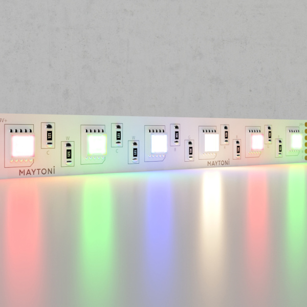 Лента светодиодная 24В 5050 20Вт/м 60LED/м RGB-MIX 5м IP20 20039 Technical Maytoni