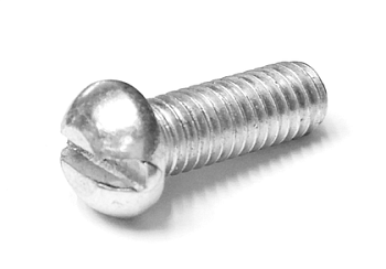 Винт с плоским шлицем М6х20, нержавеющая сталь AISI 316L DKC