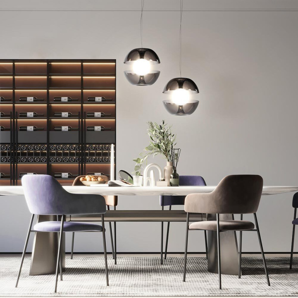 Подвесной светильник 1*LED 6Вт Хром IP20 Rebel MOD322PL-L6B3K Maytoni