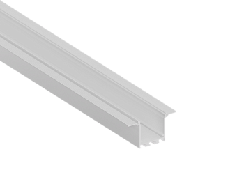 Donel встраиваемый алюминиевый профиль под шпаклевку, 40х76х2000. Цвет: Белый матовый, RAL9003, Серия:DN8ALE