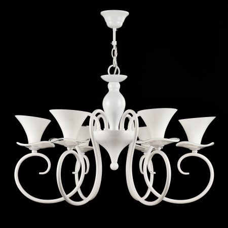 Люстра 6*E14 40Вт Жемчужный белый IP20 Fabre FR2001-PL-06-W Freya