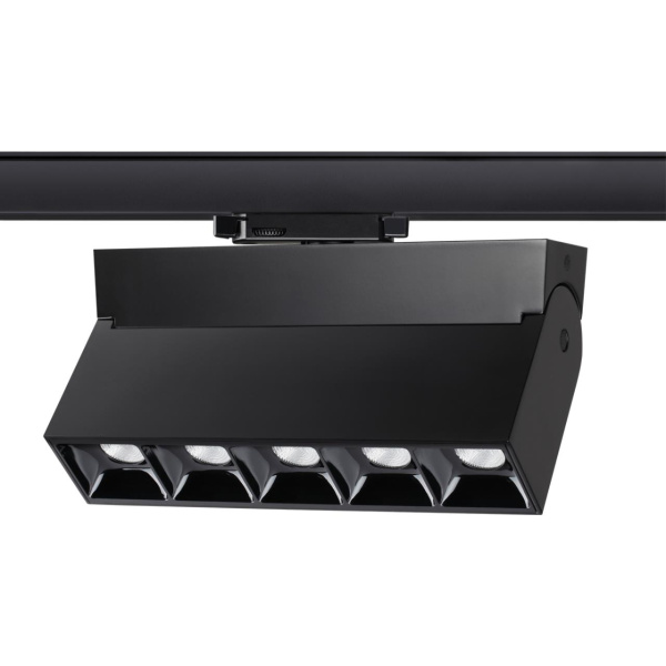 Трехфазный трековый св-к IP33 LED 4000К 25W 110-265V EOS черный NOVOTECH