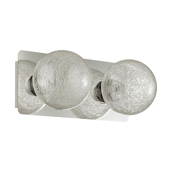 Бра IP44 LED 2*3.5W 4000K 220V BERTHA хром LUMION