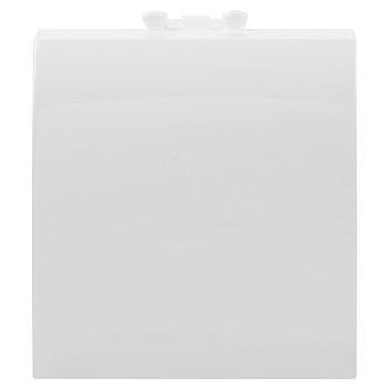 Вывод кабеля модульный "Avanti", "Белое облако", 2 модуля DKC