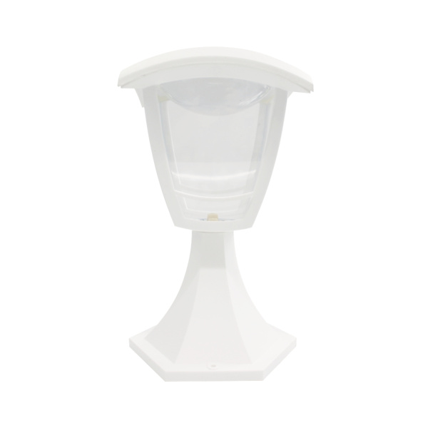 11-182 Св-к садово-парковый, светод-й, столб мал, «Валенсия», 8Вт, 4-х гран., 720Лм, 6500К, бел APEYRON