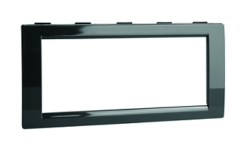 Рамка универсальная на 4 модуля, цвет чёрный DKC