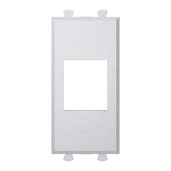 Адаптер без шторки для Keystone, "Avanti", "Закаленная сталь", 1 модуль DKC