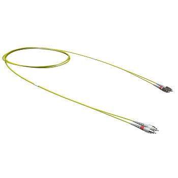 Оптический коммутационный шнур Duplex FC-UPC/FC-UPC, 9/125 OS2, 1 м DKC
