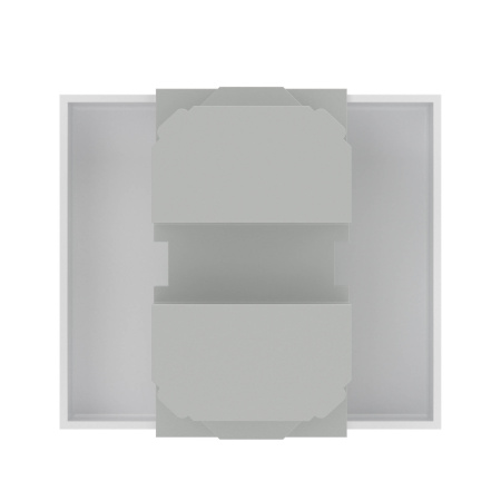 Выключатель однополюсный, «Viva», 2 мод., белый DKC