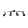 Светильник спот 4*E14 40Вт Черный IP20 Ibbi FR4276-CW-04-B Freya