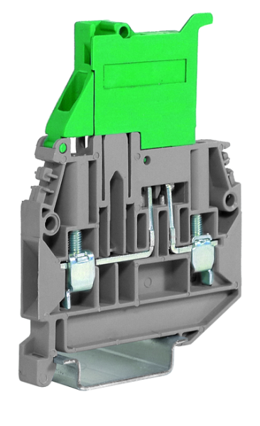 CBF.4/GR Держатель предохранителя 4 кв.мм., винт, 5х20 мм. DKC