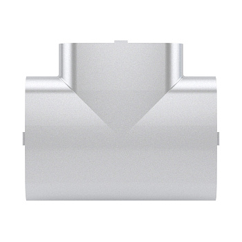 Тройник 90х50 мм, цвет серый металлик DKC